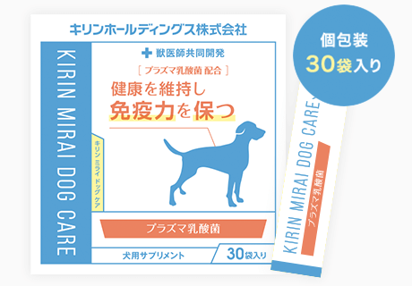 KIRIN MIRAI DOG CARE プラズマ乳酸菌 個包装30袋入り